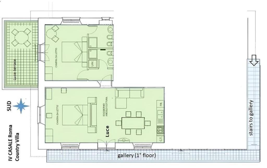 IV Casale Roma Country Villa Phòng bức ảnh